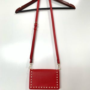 Red Studded purse